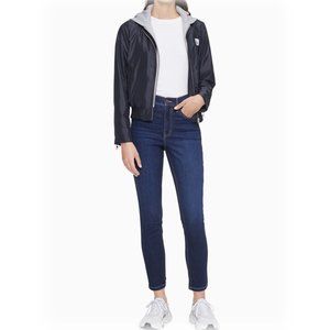 Calvin Klein Skinny Fit High Rise Ankle Jeans
